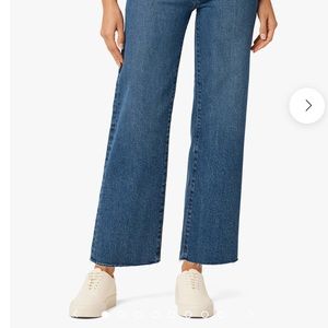 Joe’s Jeans wide leg crop jeans